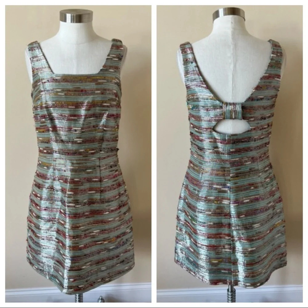 Kirribilla metallic silk blend dress 5620